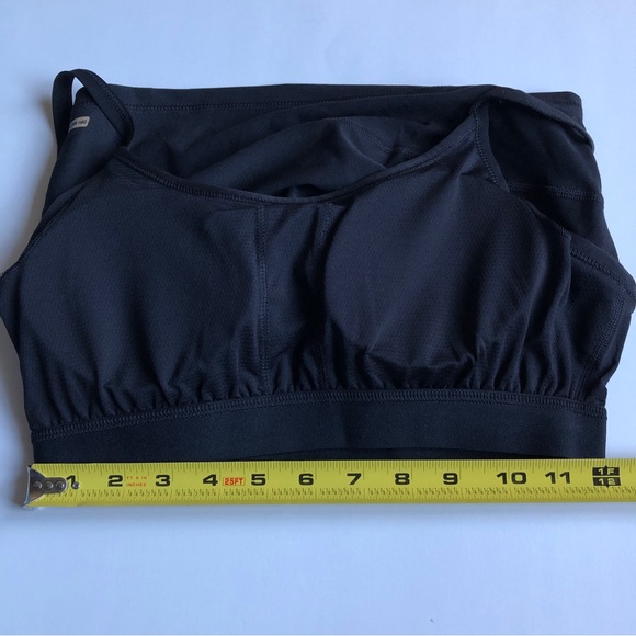 NEW Cami Bralette Racerback Straps Removable Pads Medium Black Women NWOT - Picture 11 of 16